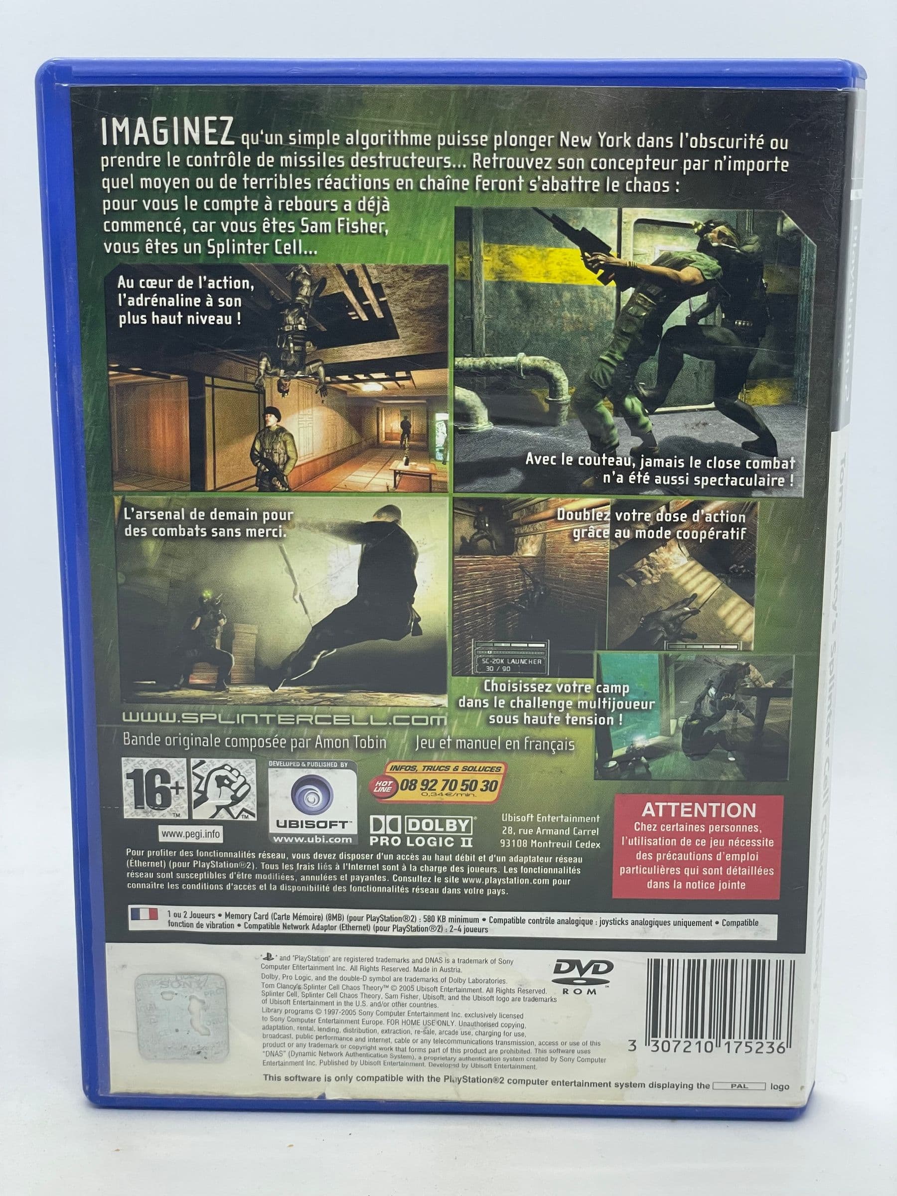 Tom Clancy's Splinter Cell Chaos Theory PS2