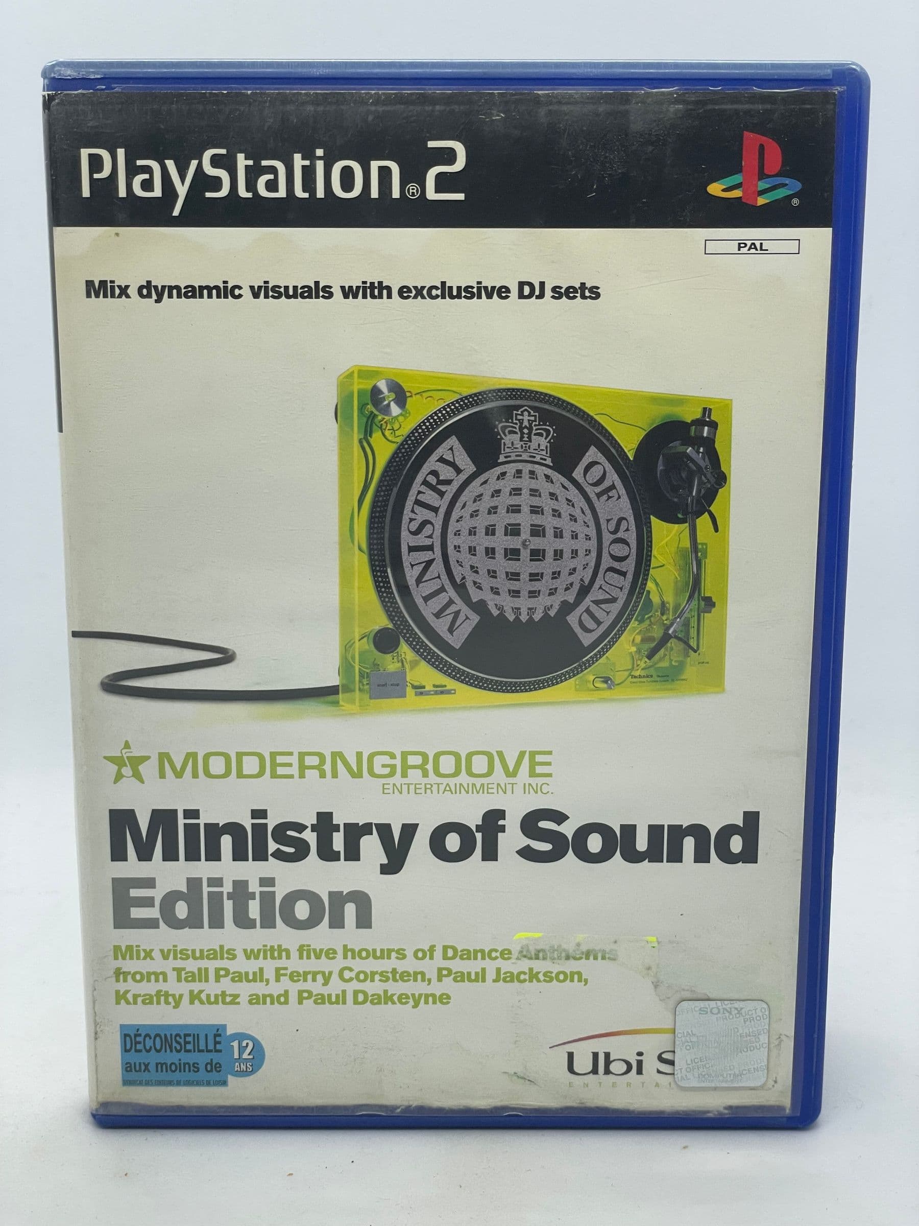 Moderngroove Ministry of Sound Edition PS2