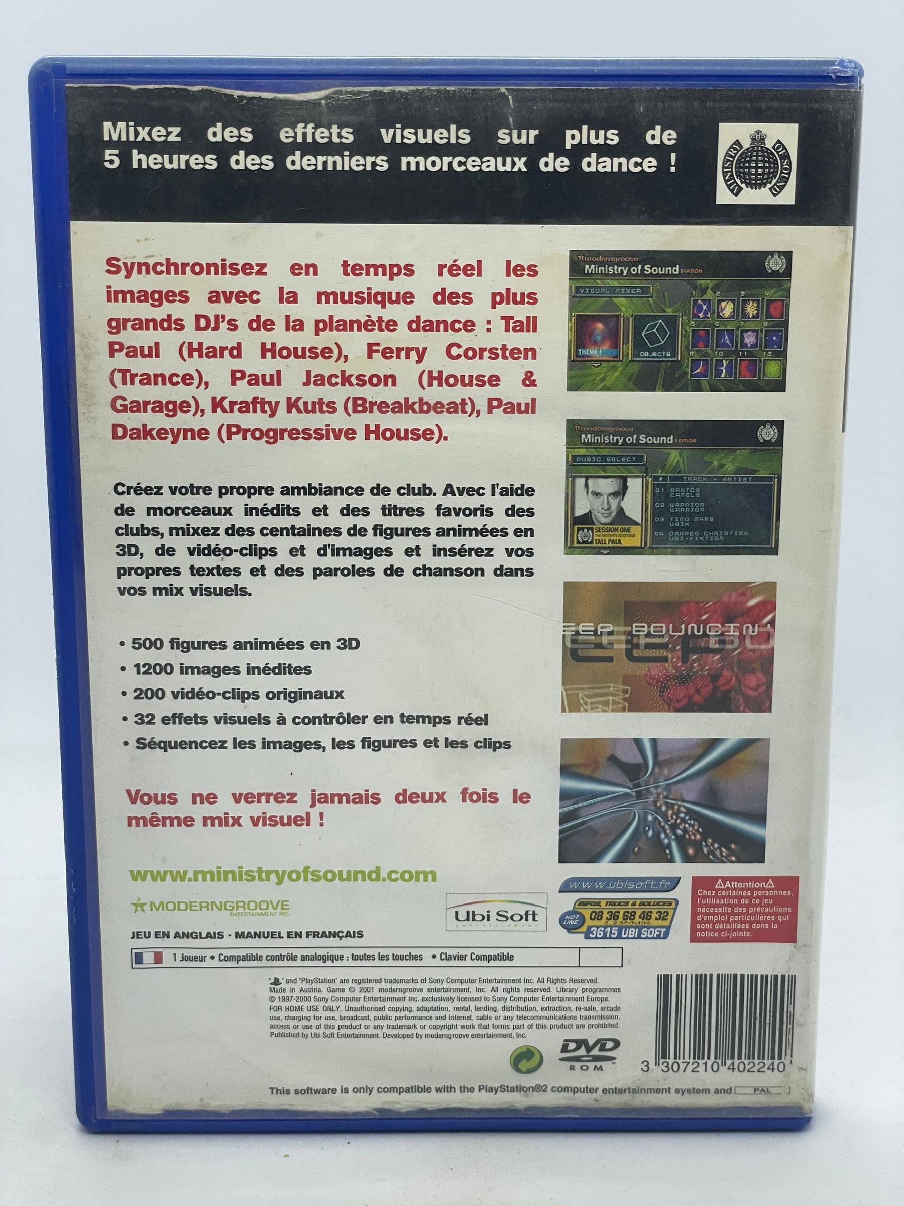 Moderngroove Ministry of Sound Edition PS2