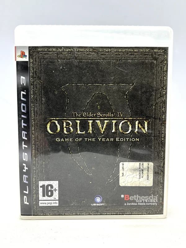 The Elder Scrolls IV Oblivion Game of the Year Edition PS3