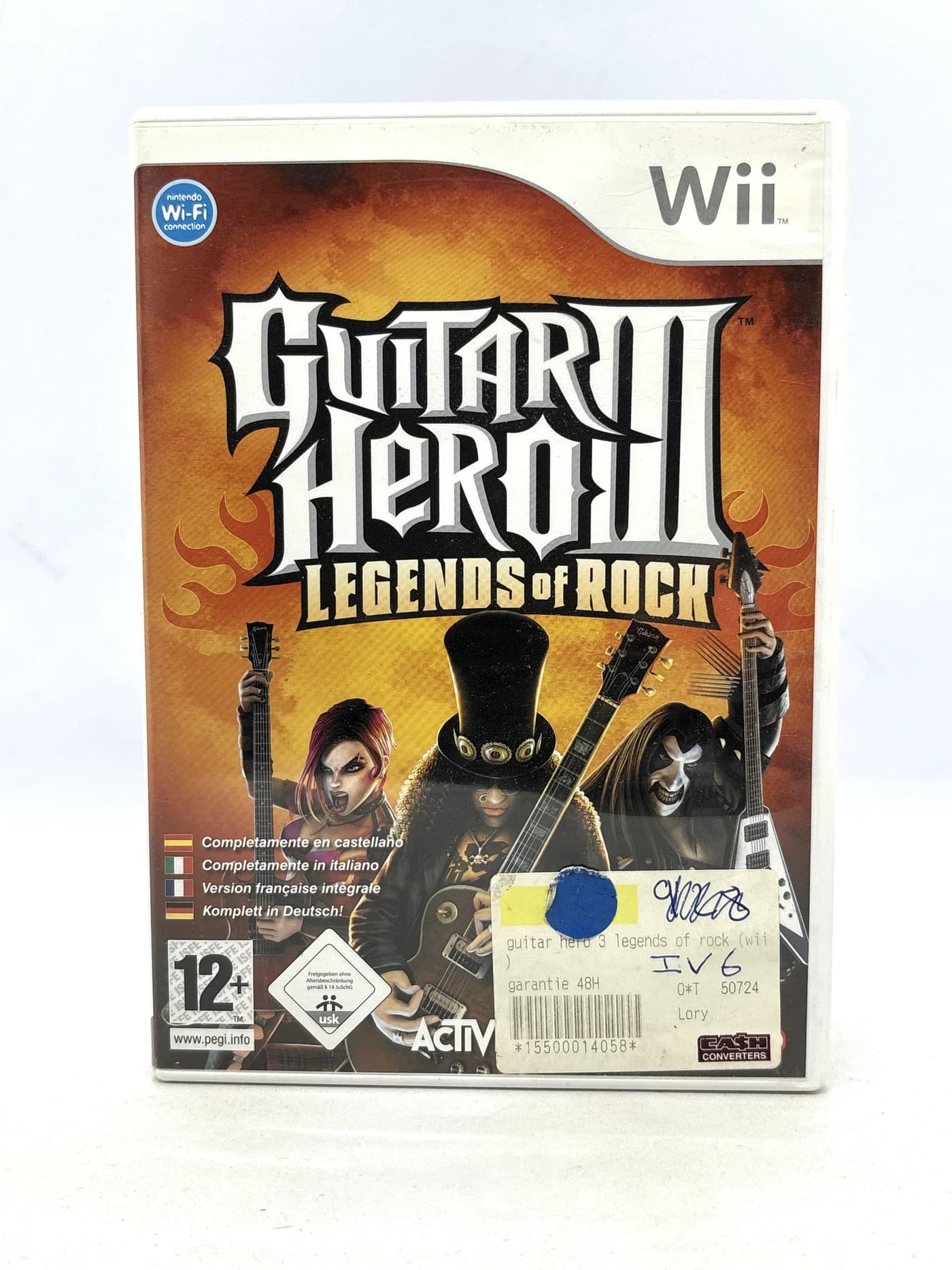 Guitar Hero III Legends of Rock Nintendo Wii