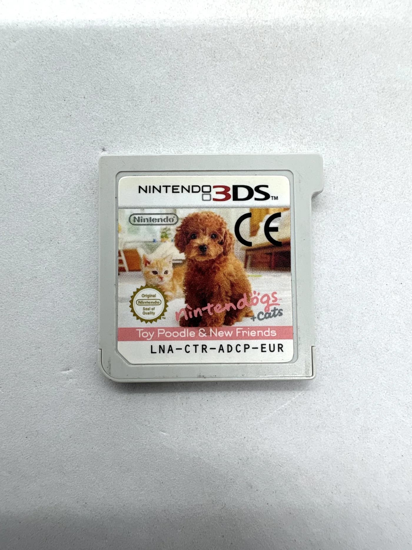 Nintendogs + cats Toy Poodle & New Friends Nintendo 3DS (game only)