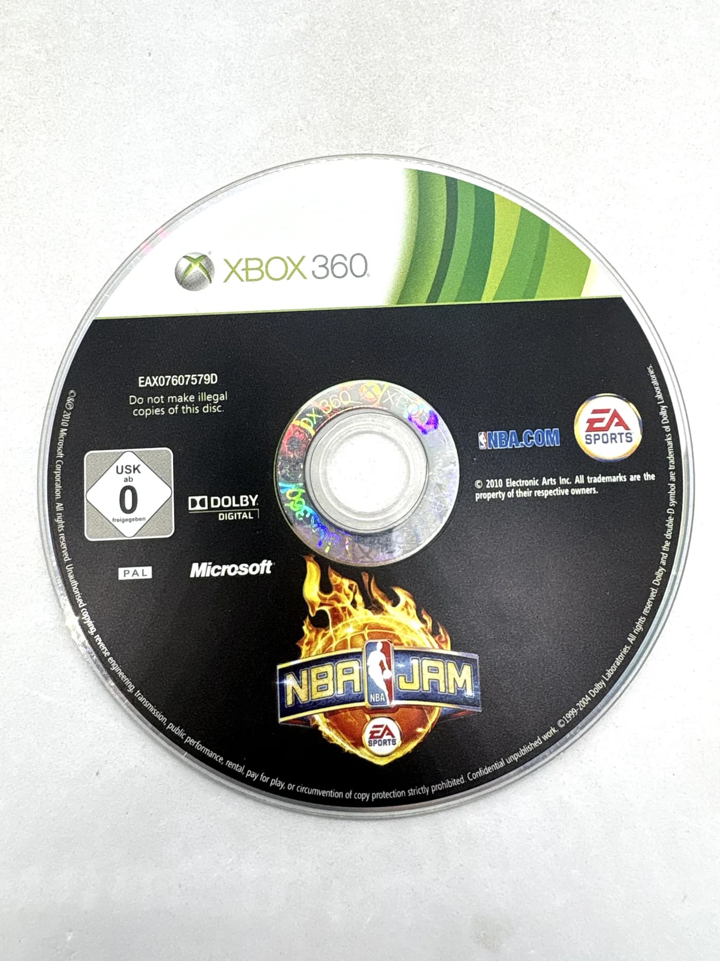 NBA Jam Xbox 360 (disc only)