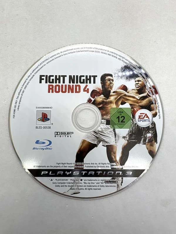 Fight Night Round 4 PS3 (game only)