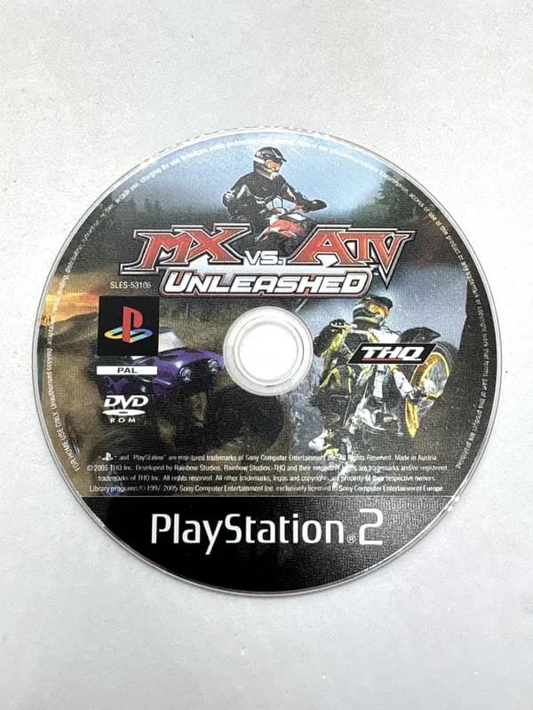 MX vs ATV Unleashed PS2 (game only)