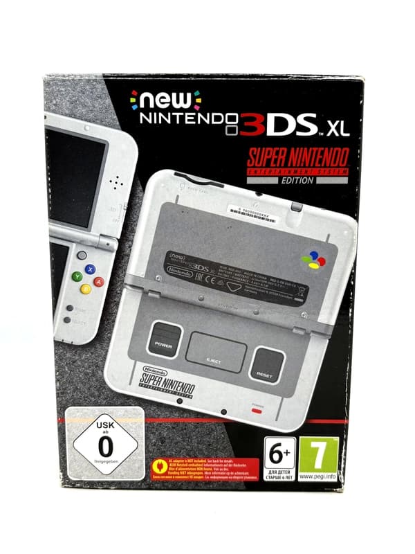 New Nintendo 3DS XL Super Nintendo Edition Console Complete