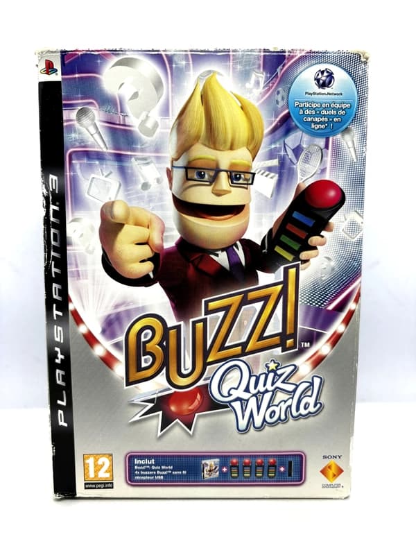 Buzz World Quizz + Buzzery PS3