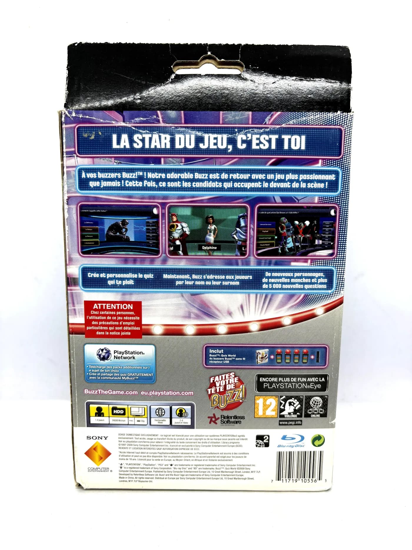 Buzz World Quizz + Buzzery PS3