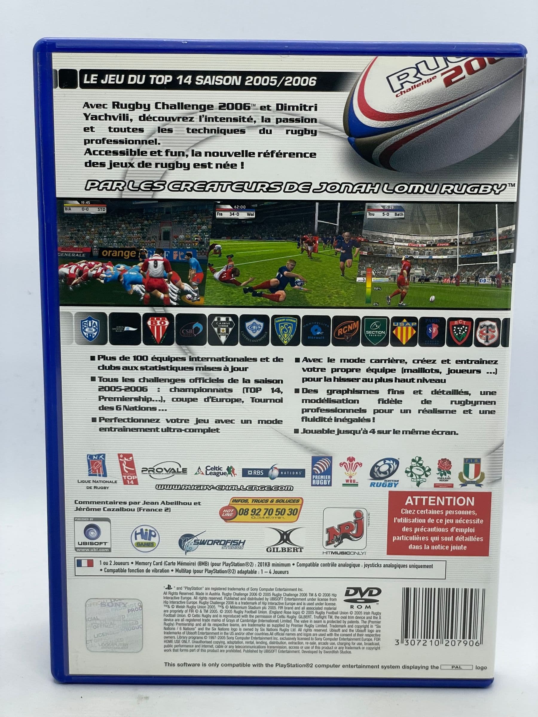 Rugby Challenge 2006 PS2