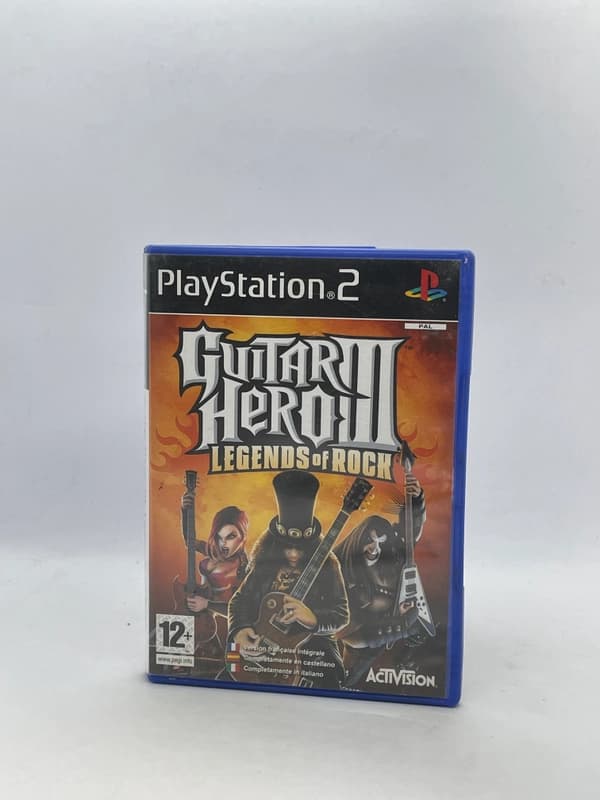 Guitar Hero III Legends of Rock PS2 (FR)