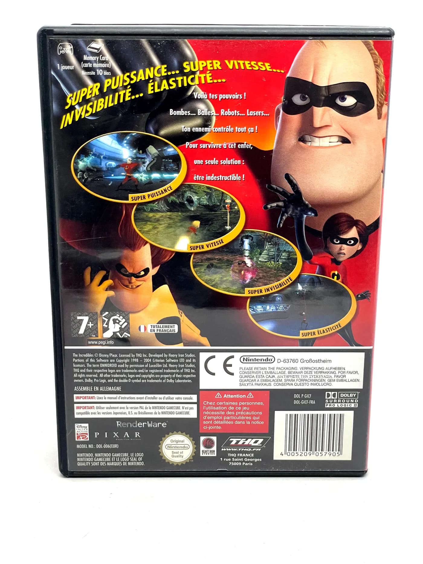 The Incredibles Nintendo Gamecube