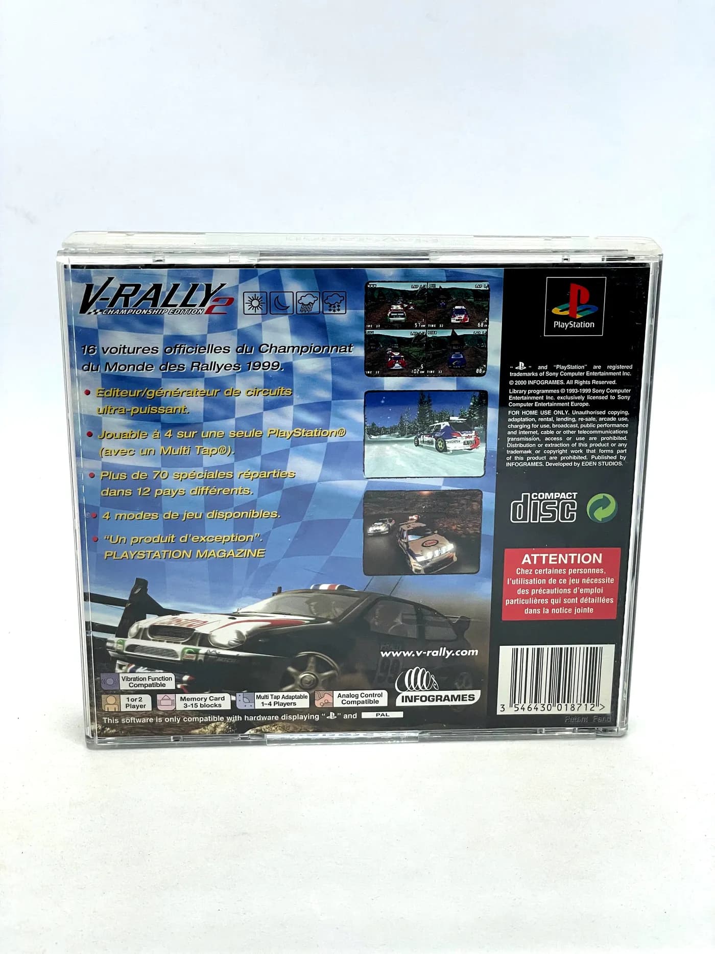 V-Rally 2 PS1 PSX