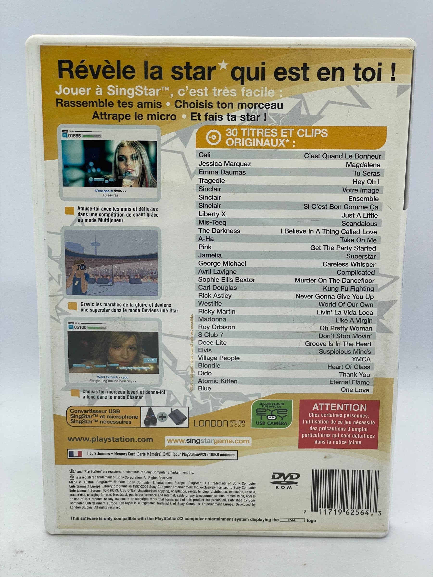 SingStar PS2 (FR)