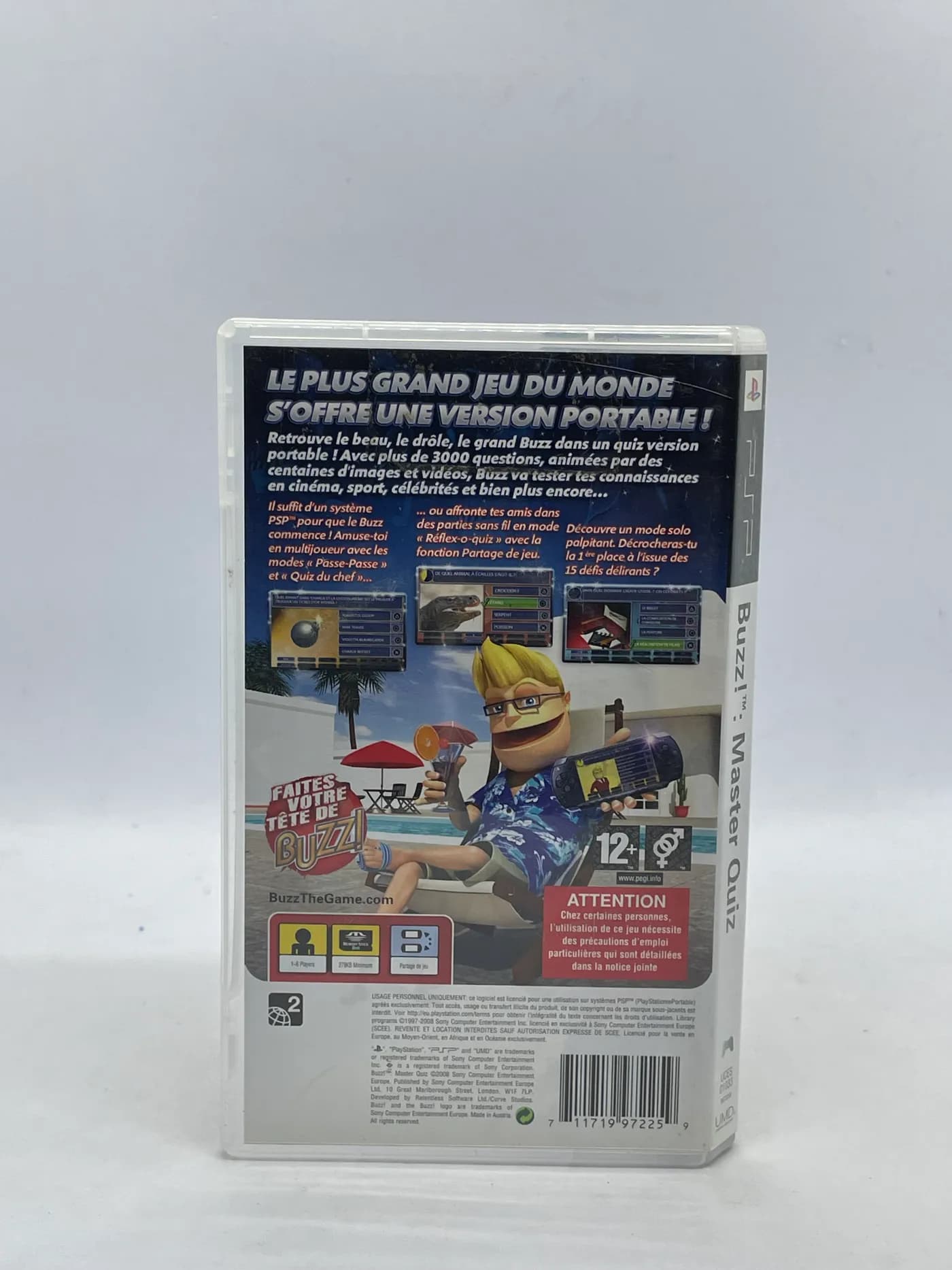 Buzz! Master Quiz PSP (FR)