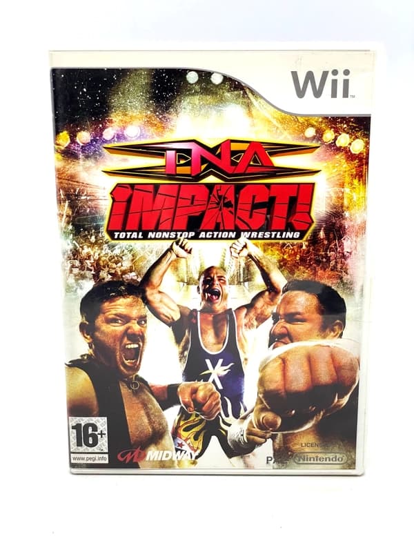 TNA Impact Total Nonstop Action Wrestling Nintendo Wii