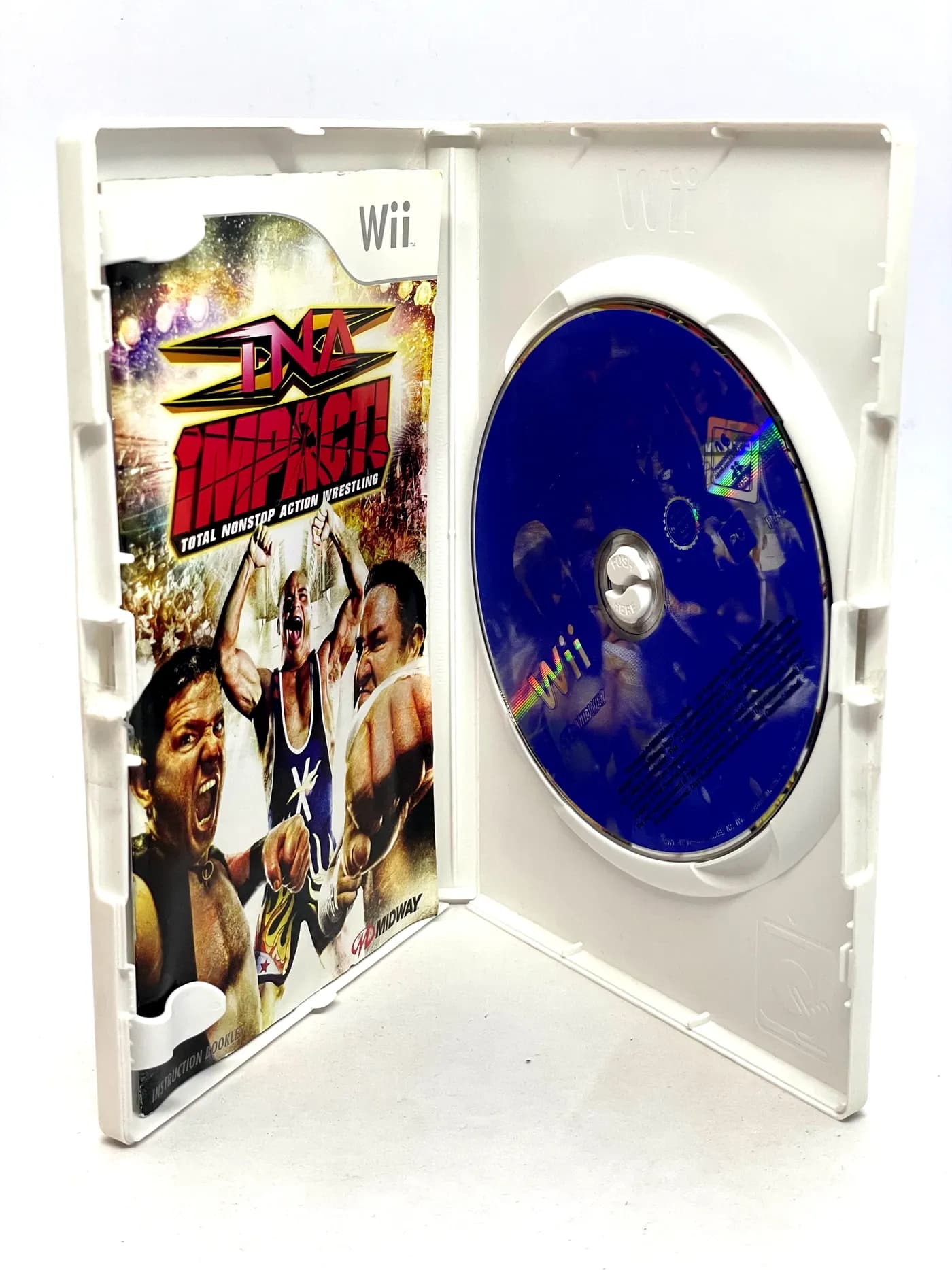TNA Impact Total Nonstop Action Wrestling Nintendo Wii