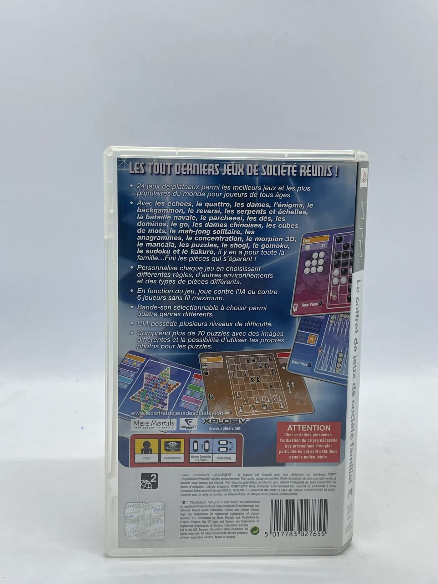 Ultimate Board Game Collection PSP
