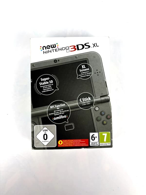Konsola New Nintendo 3DS XL Metallic Black Komplet