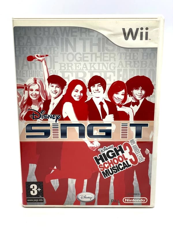 Disney Sing It High School Musical 3 Nintendo Wii