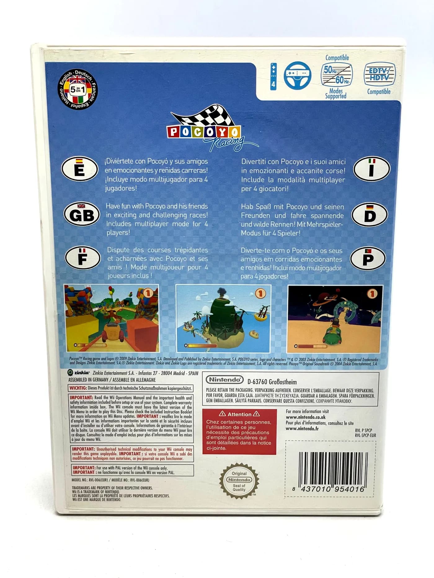 Pocoyo Racing Nintendo Wii