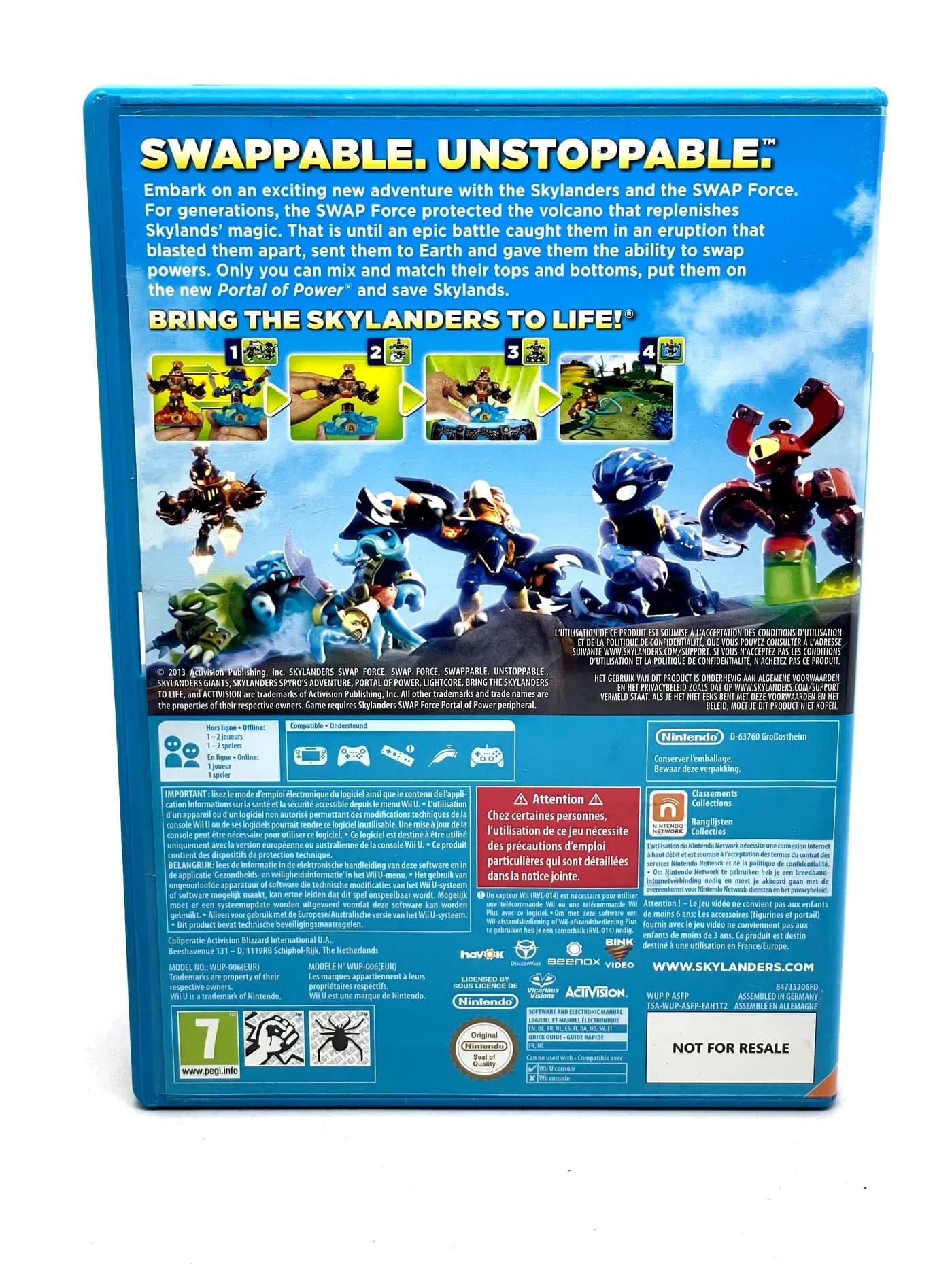 Skylanders Swap Force Nintendo Wii U