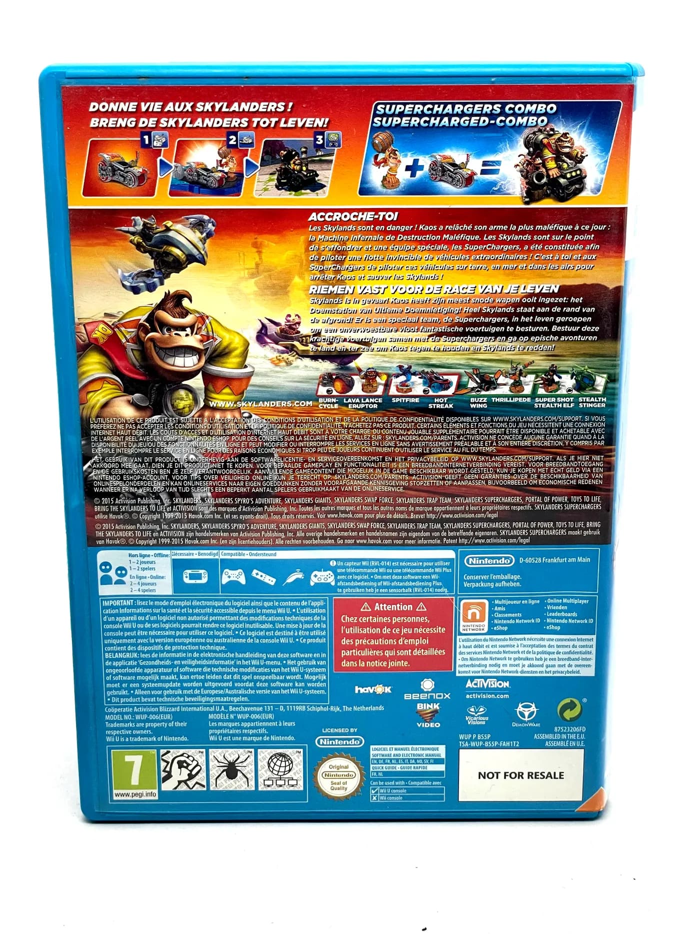 Skylanders Superchargers Nintendo Wii U