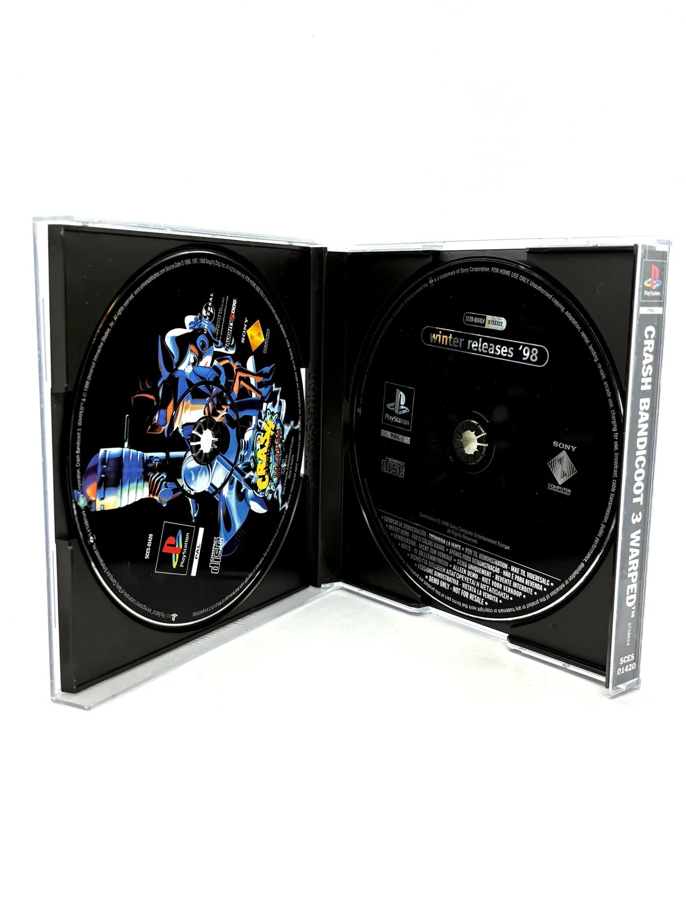 Crash Bandicoot 3 Warped PS1 PSX