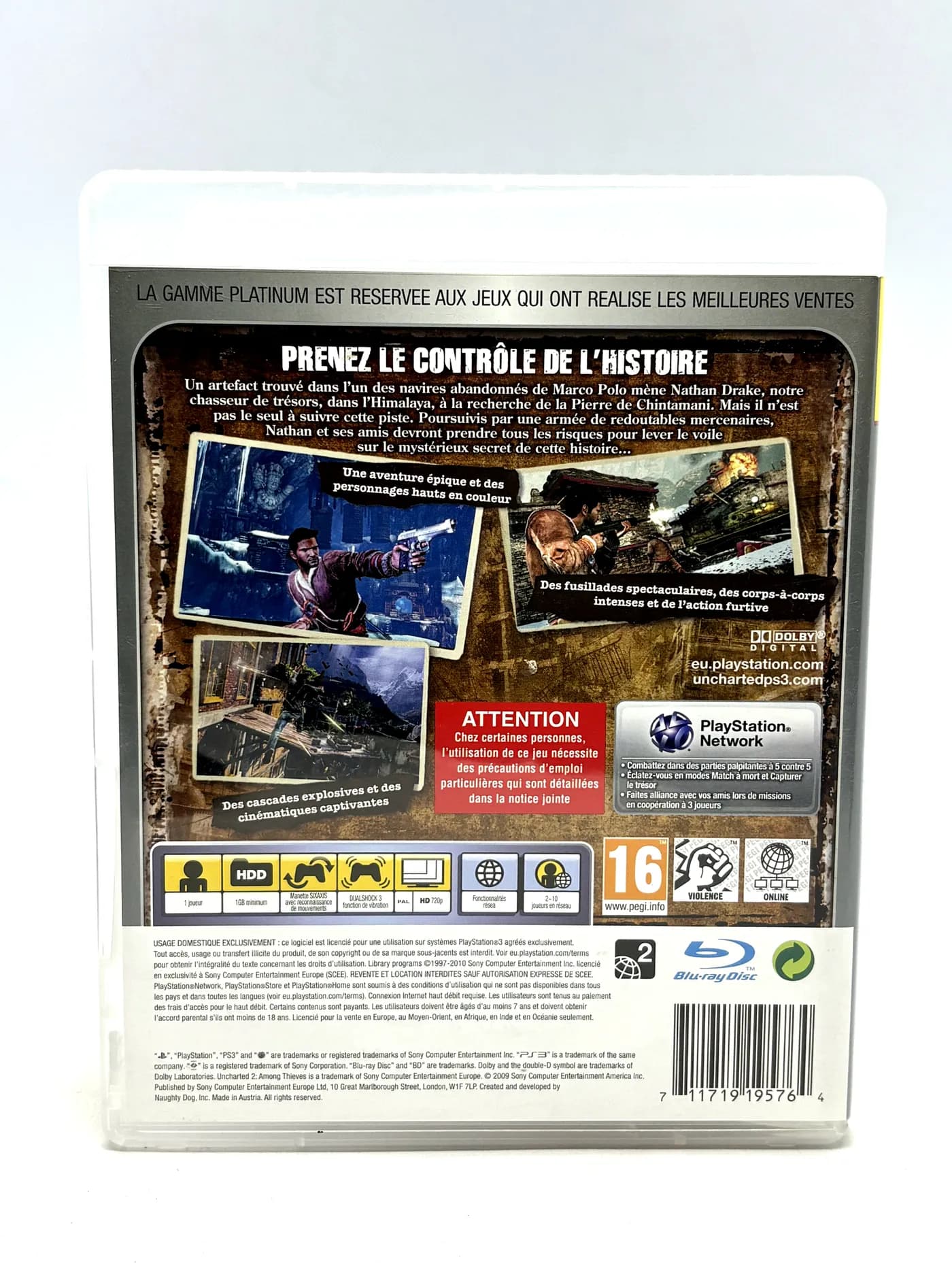 Uncharted 2 Among Thieves PS3