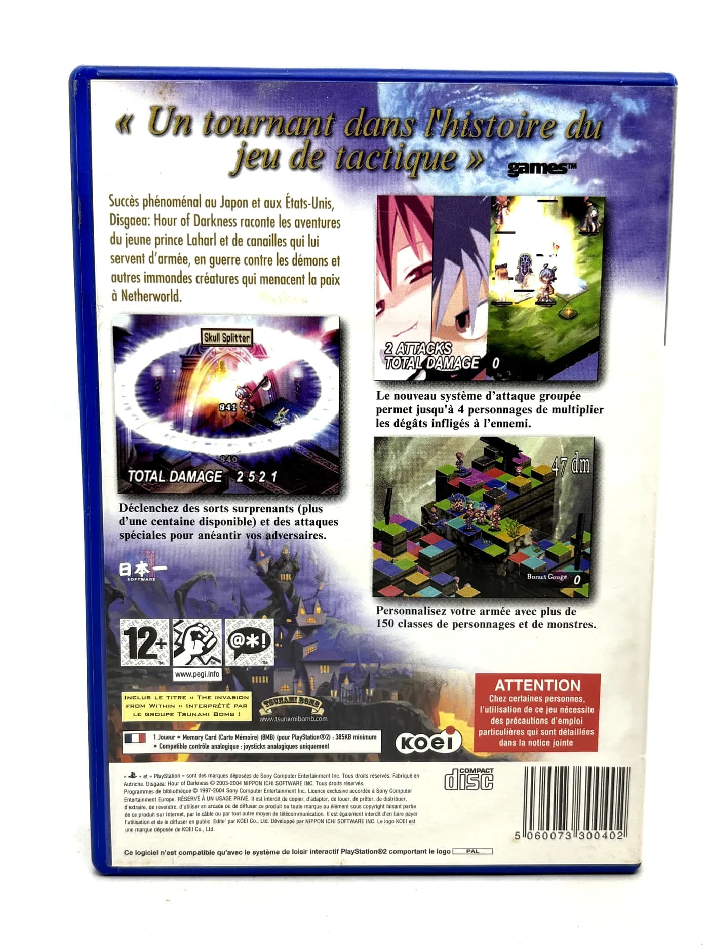 Disgaea Hour of Darkness PS2