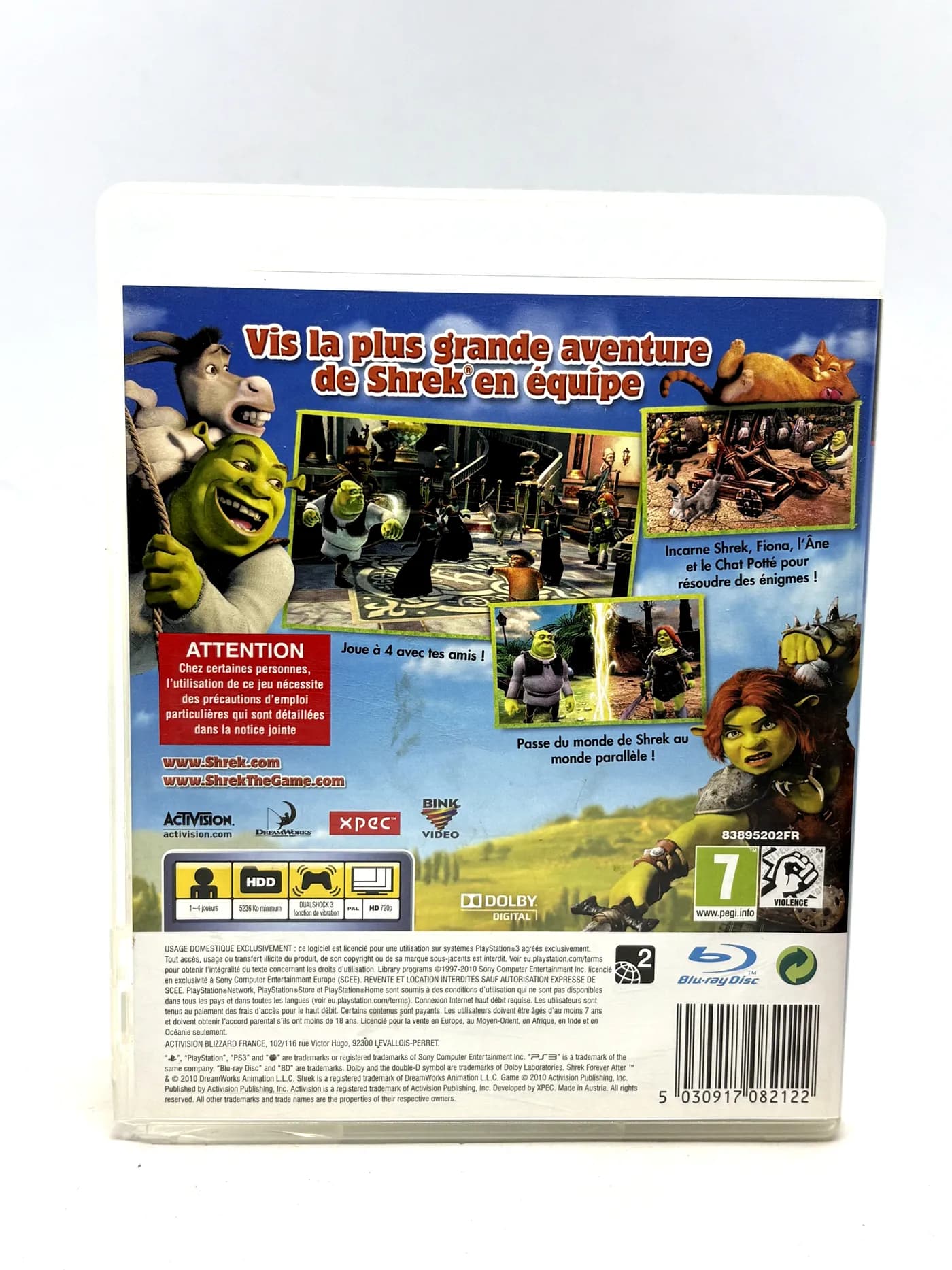 Shrek Forever After: The Final Chapter PS3