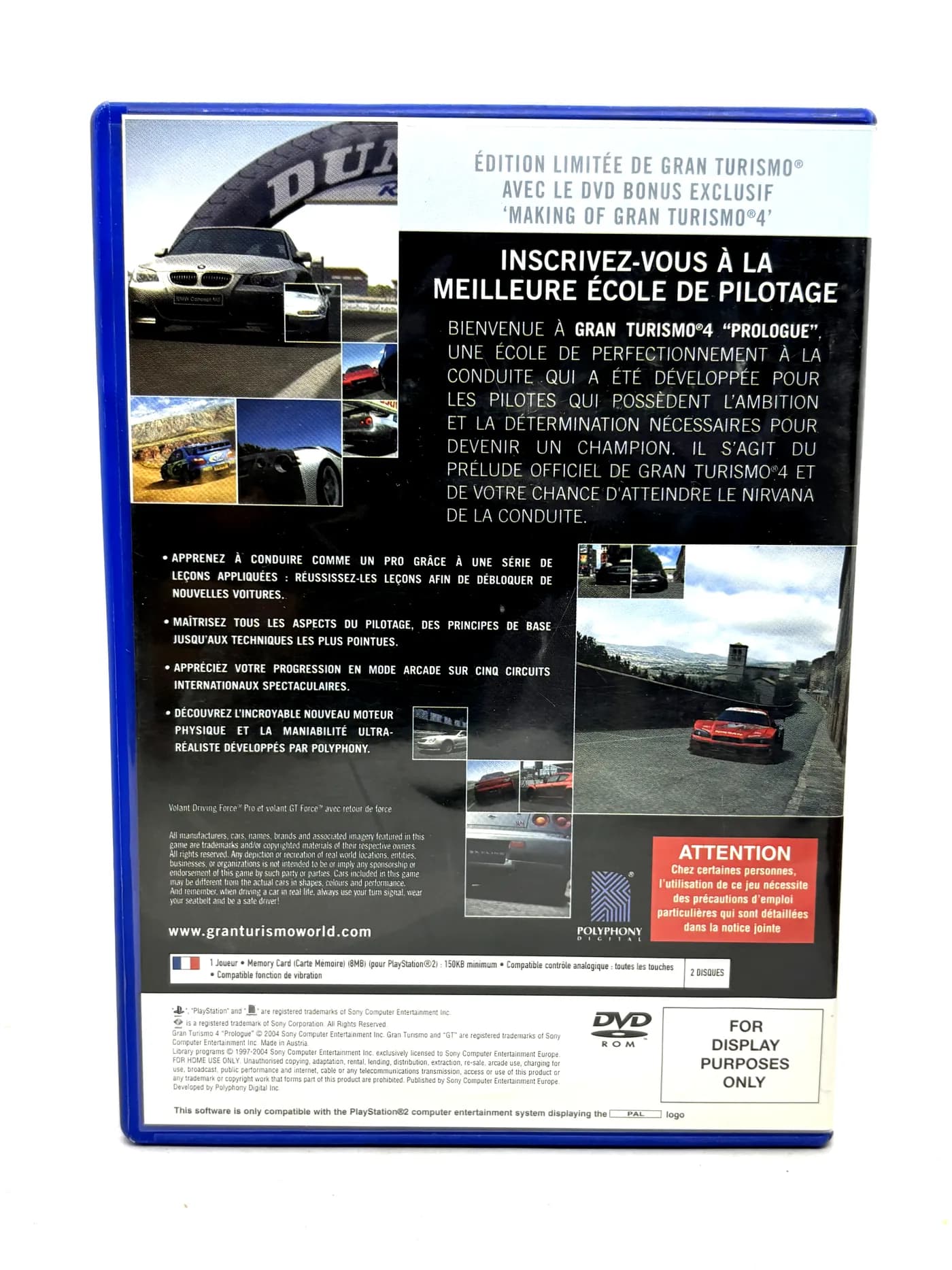 Gran Turismo 4 "Prologue" PS2 (Promo)