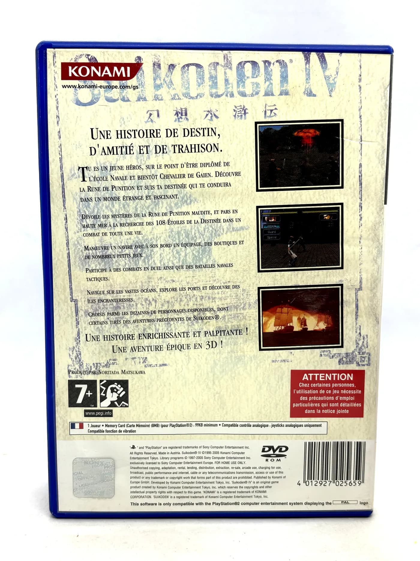 Suikoden IV PS2