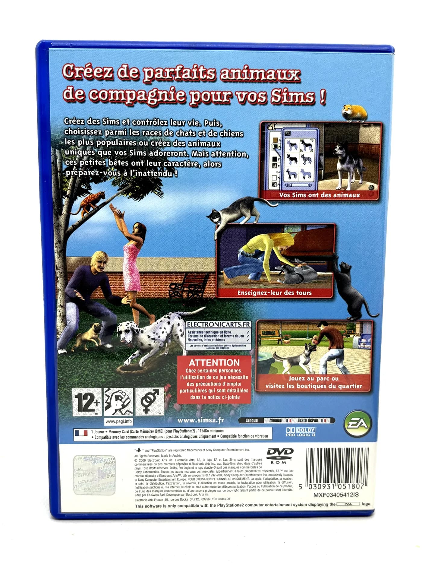 Sims 2 Pets PS2