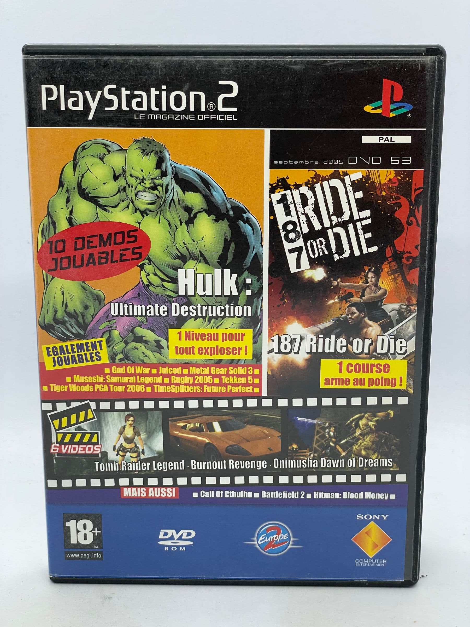 Official PlayStation 2 Magazine Demo 63 PS2
