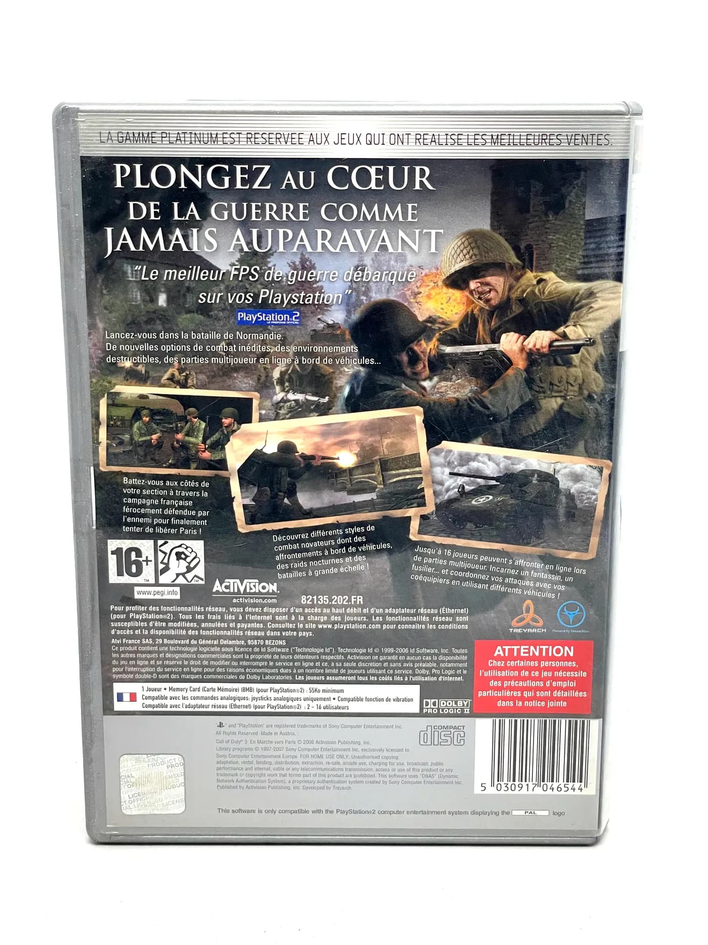 Call of Duty 3 PS2