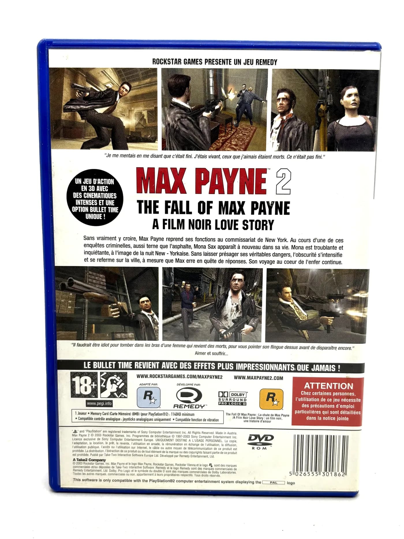 Max Payne 2 PS2