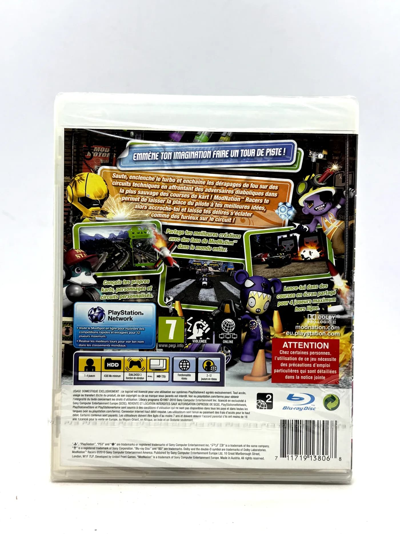 ModNation Racer PS3 (New and Sealed)
