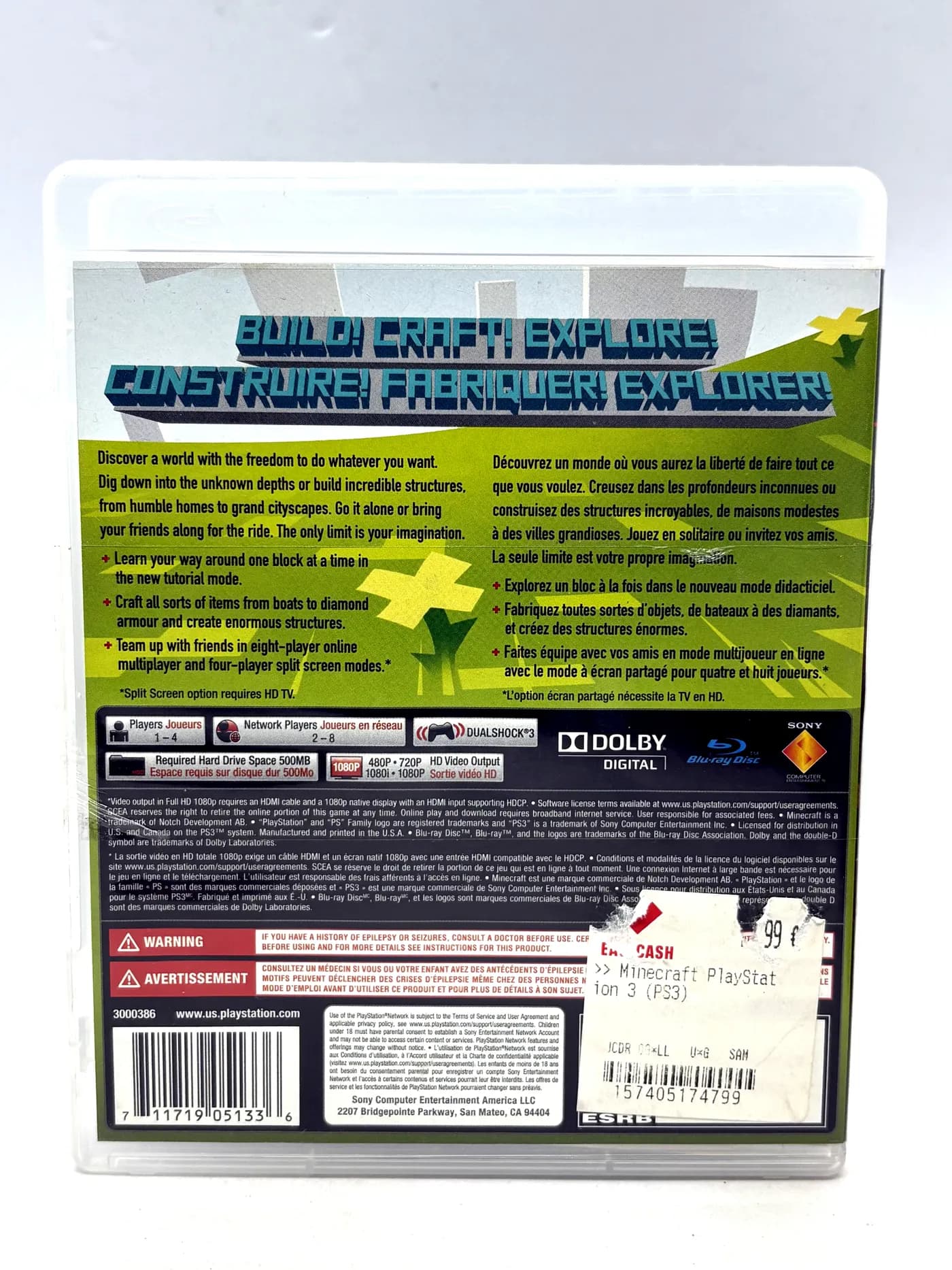 Minecraft PS3