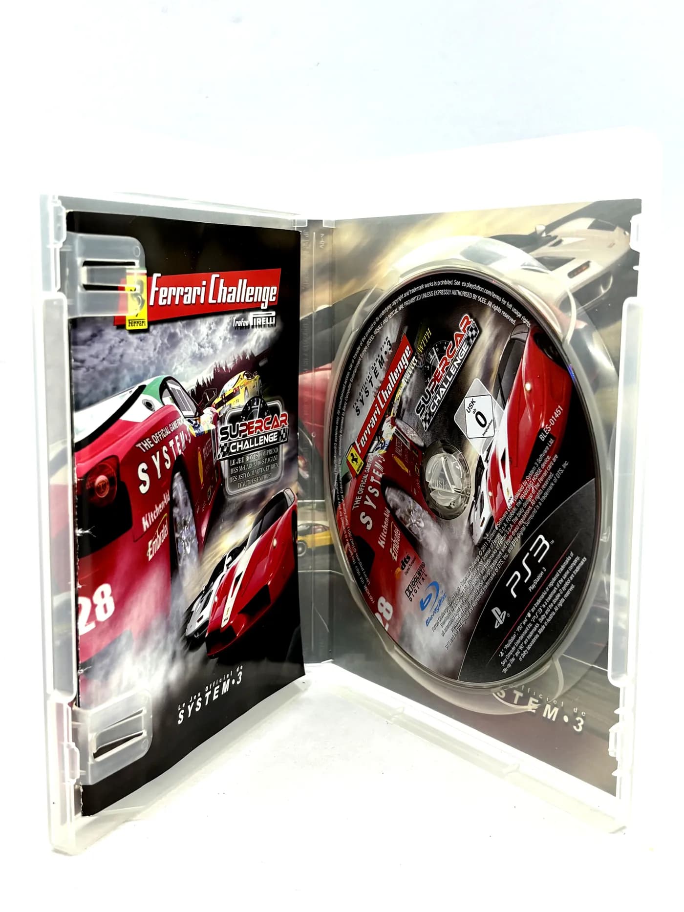 Ferrari Challenge Trofeo Pirelli with Supercar Challenge PS3