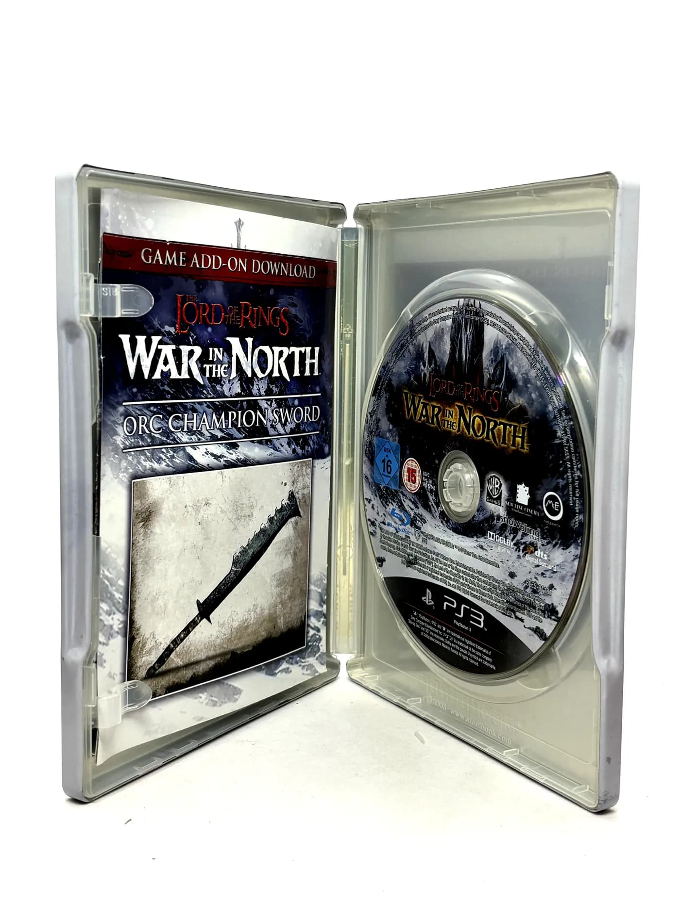 Lord of the Rings War in the North PS3 Steelbook