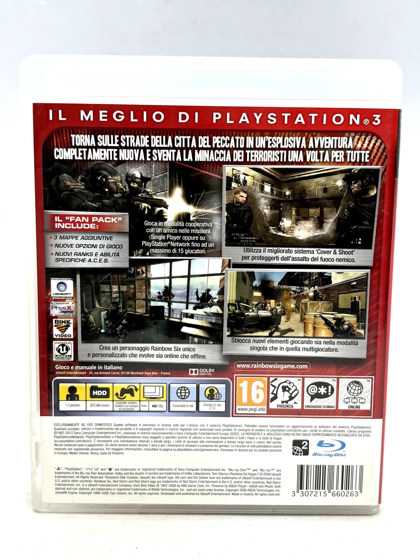 Tom Clancy's Rainbow Six Vegas 2 Complete Edition PS3