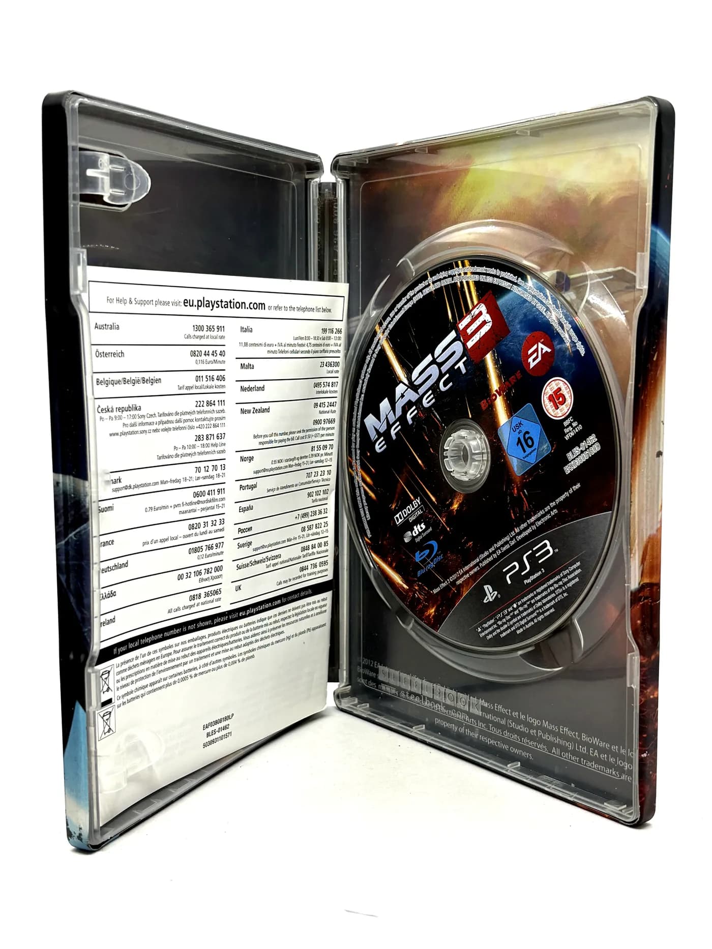 Mass Effect 3 PS3 Steelbook