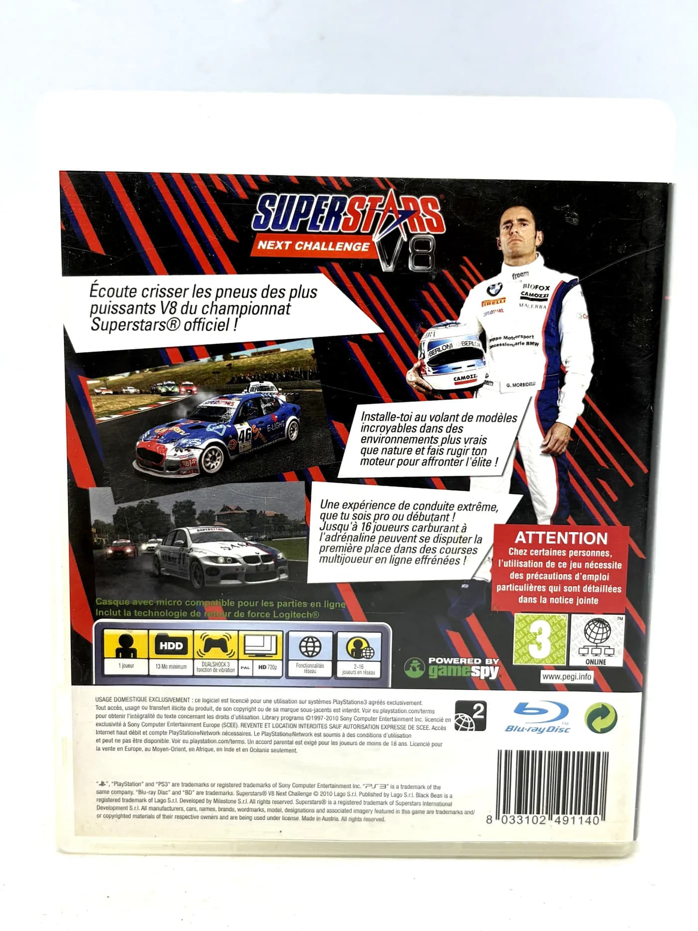 Superstars V8 Next Challenge PS3
