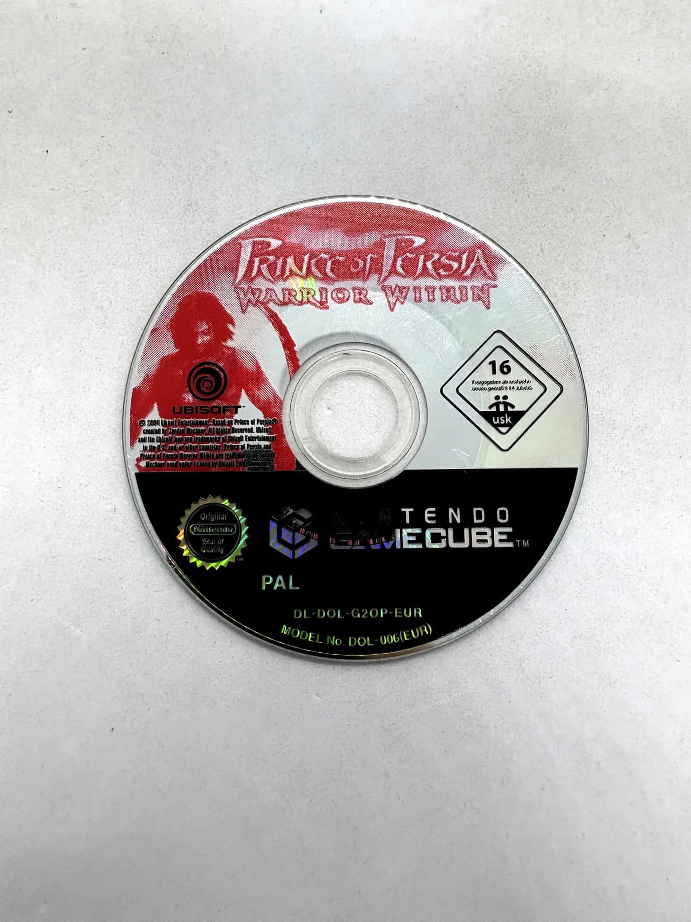 Prince of Persia Warrior Within Nintendo GameCube (disc only)