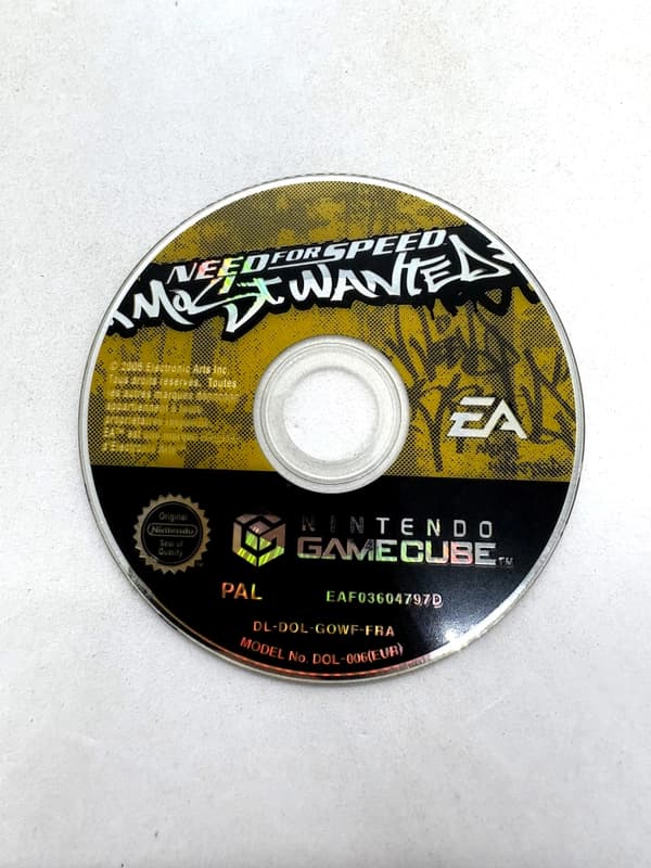 Need for Speed Most Wanted Nintendo GameCube (disc only)