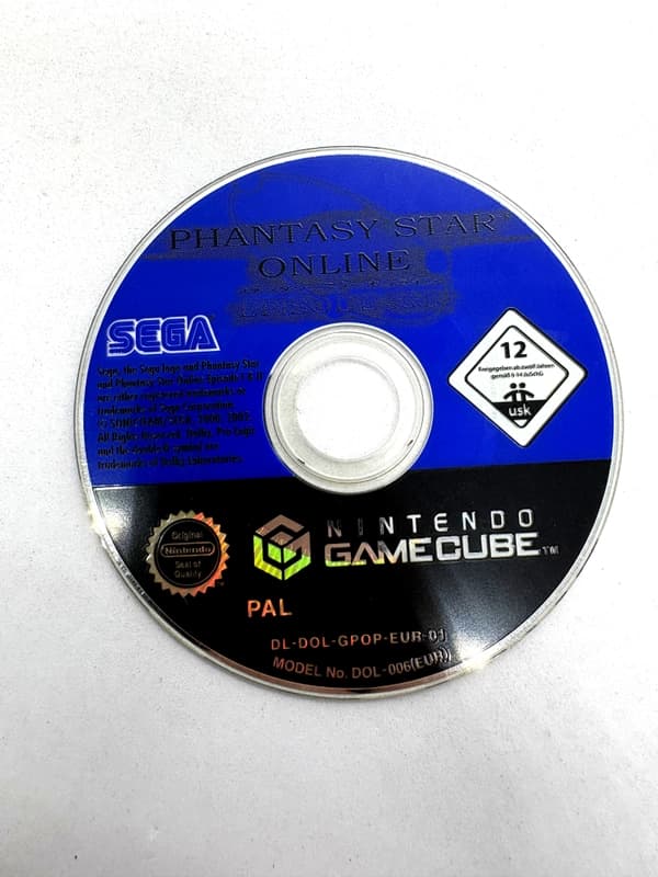 Phantasy Star Online Episodes I & II Nintendo GameCube (disc only)