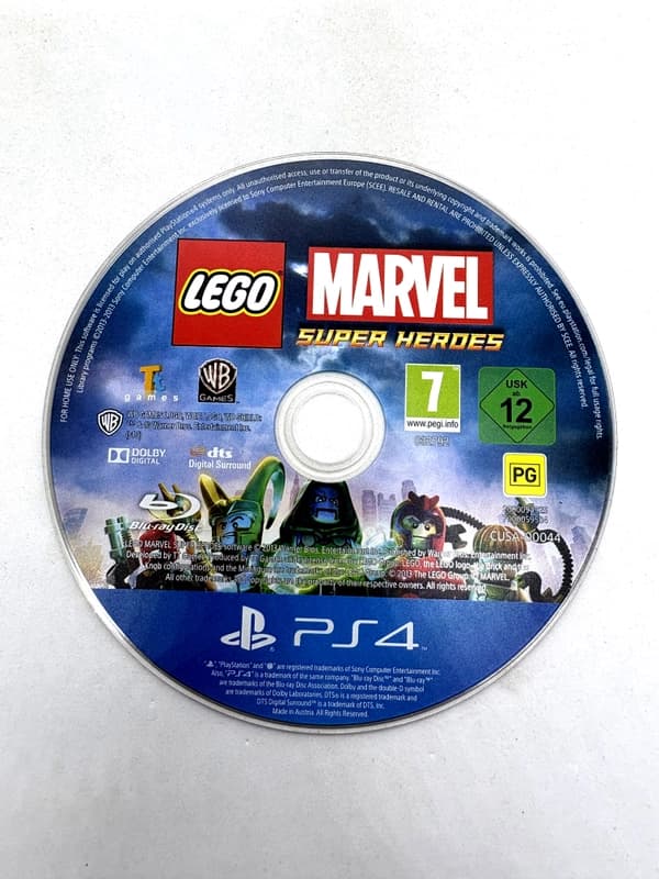 Lego Marvel Super Heroes PS4 (disc only)