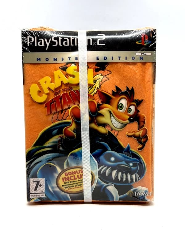 Crash of the Titans Monster Edition PS2 (New and Sealed)