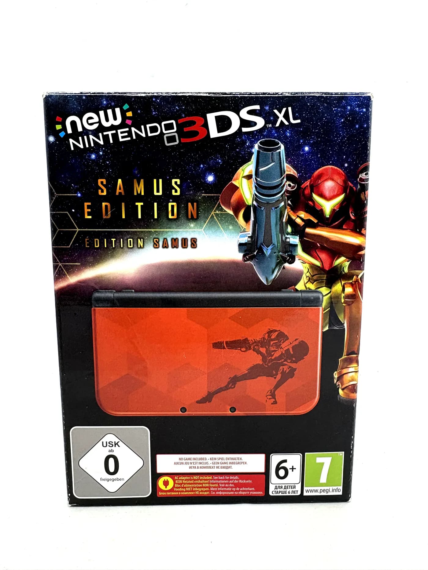 New Nintendo 3DS XL Samus Edition Console Complete CIB