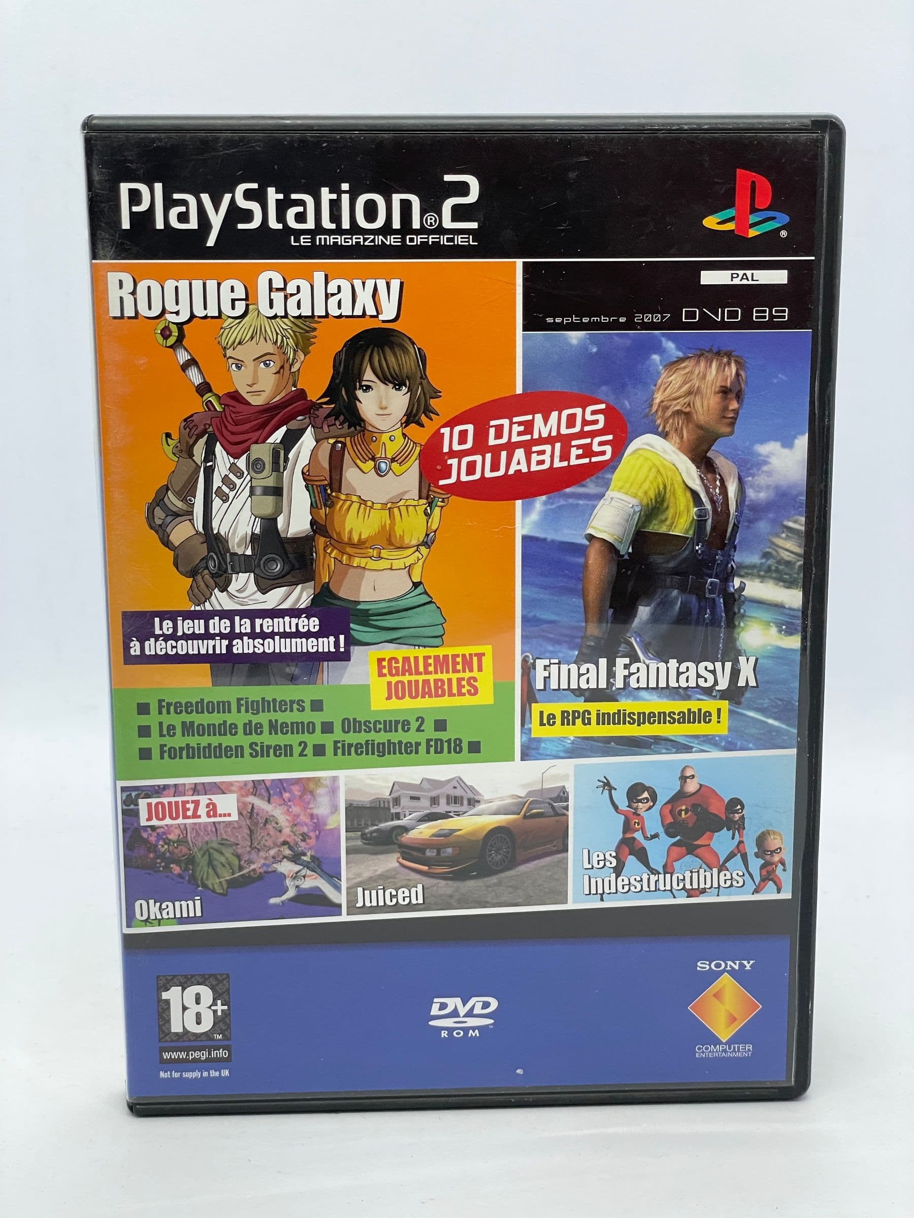 Official PlayStation 2 Magazine Demo 89 PS2
